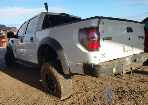 2013 Ford F-150 Svt Raptor from USA, damaged, VIN 1FTFW1R62DFB42228